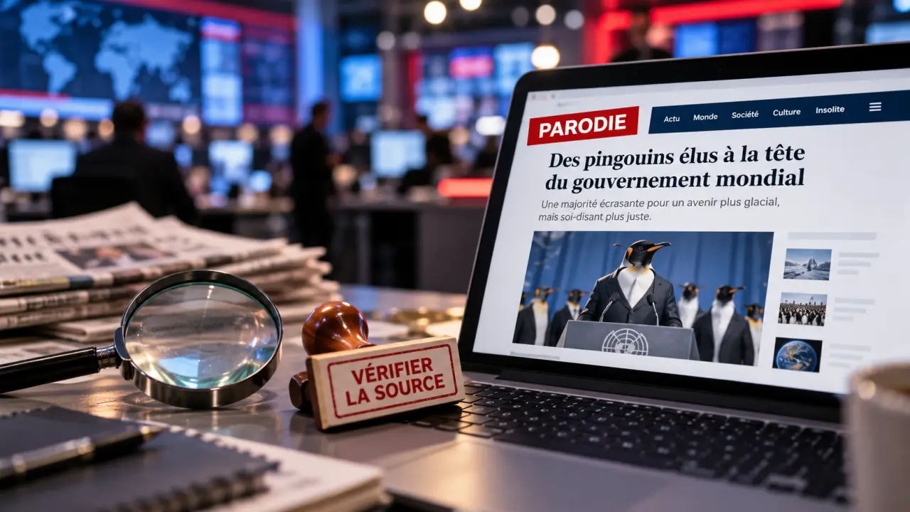 Sites parodiques : rire de l’actualité sans tomber dans le piège des fausses infos